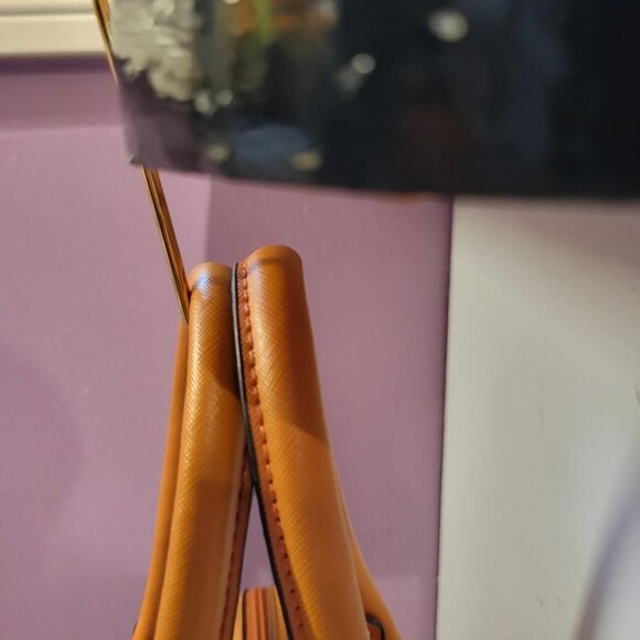 Antique Gold Plated Hibiscus Flower Handbag Holder or Handbag Table Hook - Picture 14 of 16